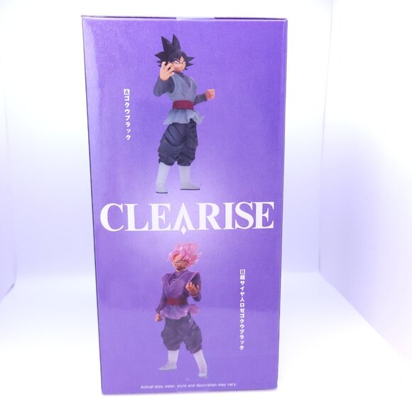 Banpresto Dragon Ball Super Clearise Goku Black Figure Brand New Sealed - Picture 4 of 11